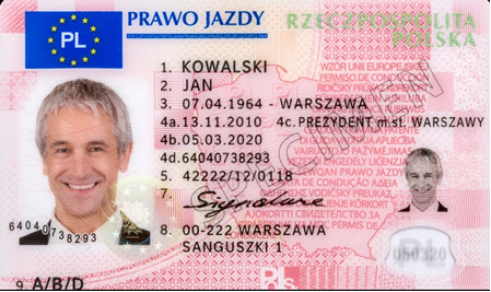 Prawo jazdy jak dowód – bez adresu zamieszkania